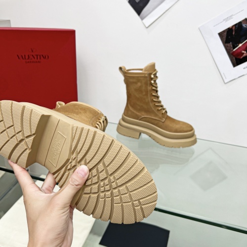 Replica Valentino Boots For Women #1024253 $122.00 USD for Wholesale