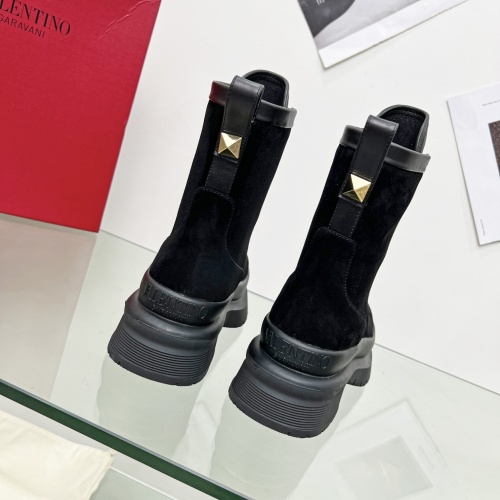 Replica Valentino Boots For Women #1024254 $122.00 USD for Wholesale