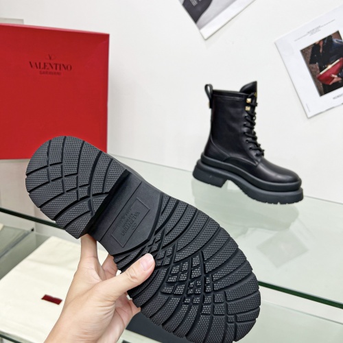 Replica Valentino Boots For Women #1024255 $122.00 USD for Wholesale