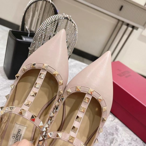 Replica Valentino Flat Shoes For Women #1024333 $92.00 USD for Wholesale