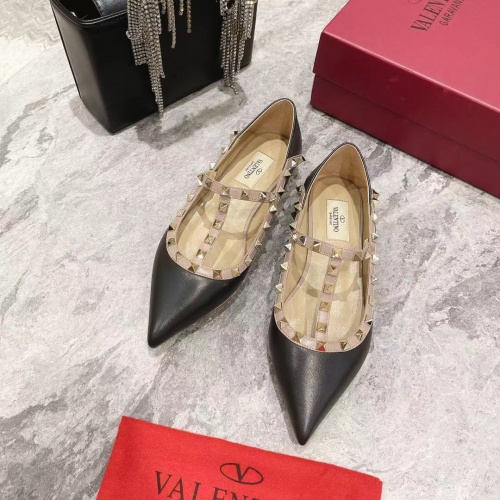 Replica Valentino Flat Shoes For Women #1024337, $92.00 USD, [ITEM#1024337], Replica Valentino Flat Shoes outlet from China