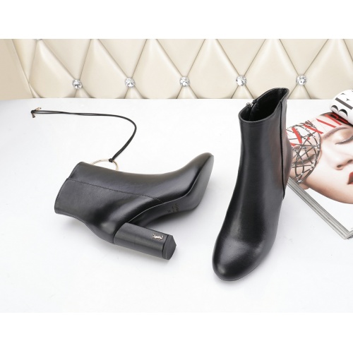 Replica Yves Saint Laurent Boots For Women #1024338 $105.00 USD for Wholesale