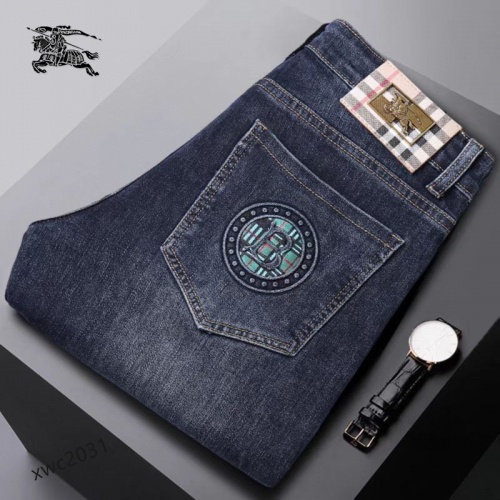 Replica Burberry Jeans For Men #1024399 $48.00 USD for Wholesale