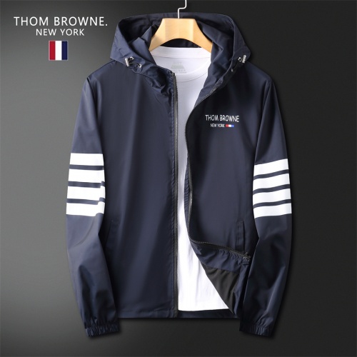 Replica Thom Browne Jackets Long Sleeved For Men #1024413, $60.00 USD, [ITEM#1024413], Replica Thom Browne Jackets outlet from China