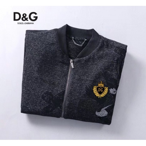 Replica Dolce & Gabbana D&G Jackets Long Sleeved For Men #1024416 $60.00 USD for Wholesale