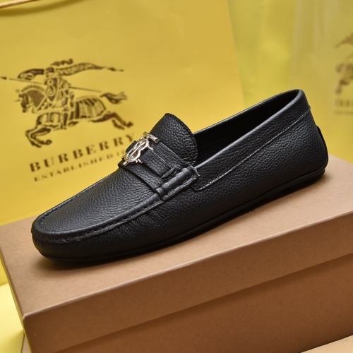 Replica Burberry Leather Shoes For Men #1024574 $80.00 USD for Wholesale