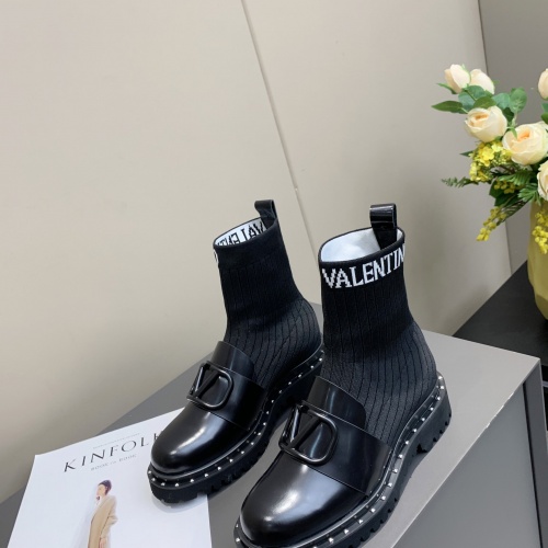 Replica Valentino Boots For Women #1024820, $98.00 USD, [ITEM#1024820], Replica Valentino Boots outlet from China