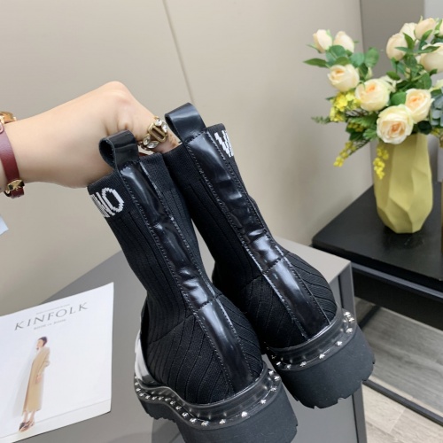 Replica Valentino Boots For Women #1024820 $98.00 USD for Wholesale