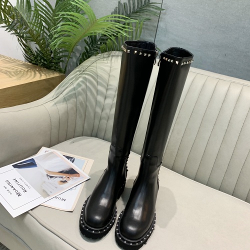 Replica Valentino Boots For Women #1024822 $125.00 USD for Wholesale