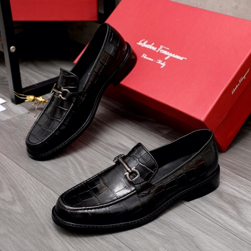 Replica Salvatore Ferragamo Leather Shoes For Men #1024884, $82.00 USD, [ITEM#1024884], Replica Salvatore Ferragamo Leather Shoes outlet from China
