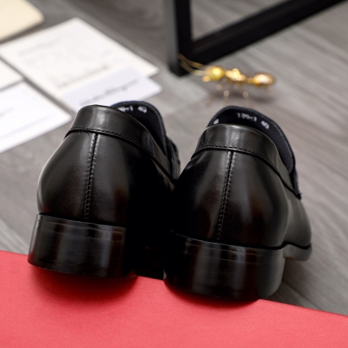 Replica Salvatore Ferragamo Leather Shoes For Men #1024890 $82.00 USD for Wholesale