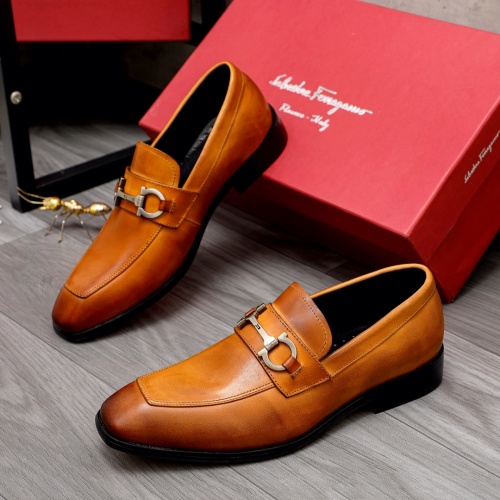Replica Salvatore Ferragamo Leather Shoes For Men #1024896, $82.00 USD, [ITEM#1024896], Replica Salvatore Ferragamo Leather Shoes outlet from China