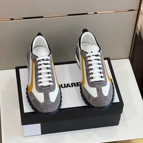 Replica Dsquared Casual Shoes For Men #1025046 $85.00 USD for Wholesale