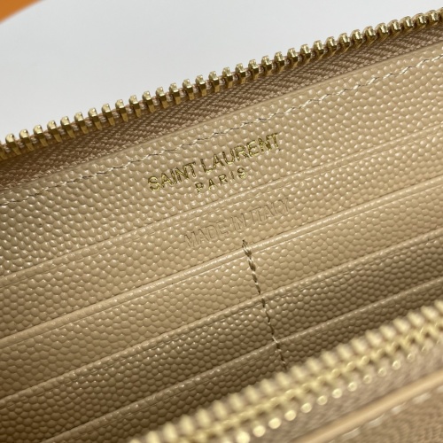 Replica Yves Saint Laurent AAA Quality Wallets For Women #1025130 $105.00 USD for Wholesale