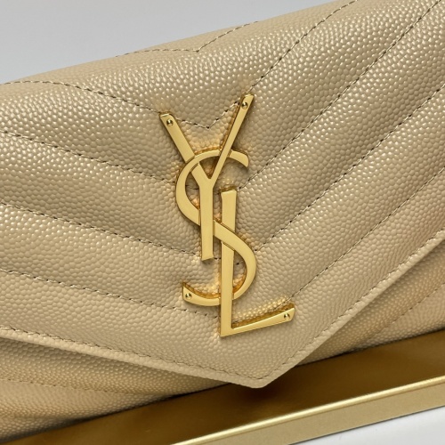 Replica Yves Saint Laurent AAA Quality Wallets For Women #1025145 $105.00 USD for Wholesale
