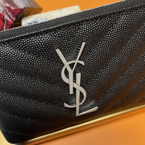 Replica Yves Saint Laurent AAA Quality Wallets For Women #1025153 $76.00 USD for Wholesale