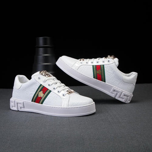 Replica Versace Casual Shoes For Men #1025235 $72.00 USD for Wholesale