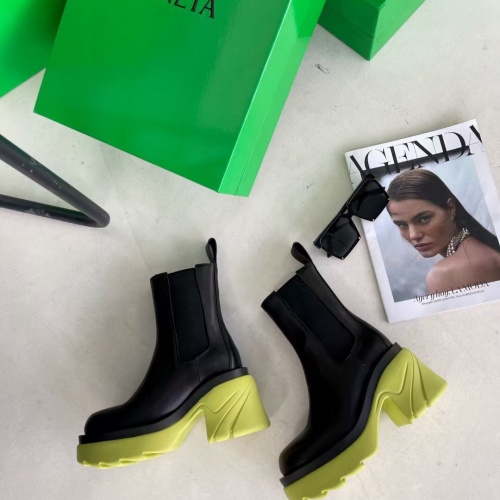 Replica Bottega Veneta BV Boots For Women #1025266 $125.00 USD for Wholesale