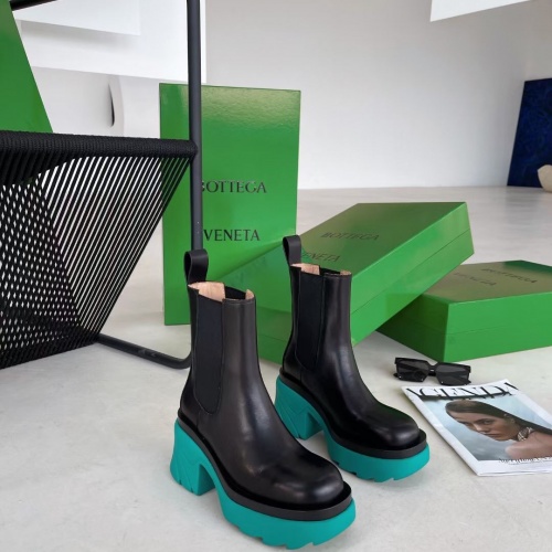 Replica Bottega Veneta BV Boots For Women #1025267 $125.00 USD for Wholesale