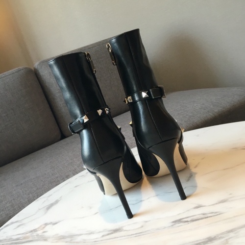 Replica Valentino Boots For Women #1025325 $130.00 USD for Wholesale