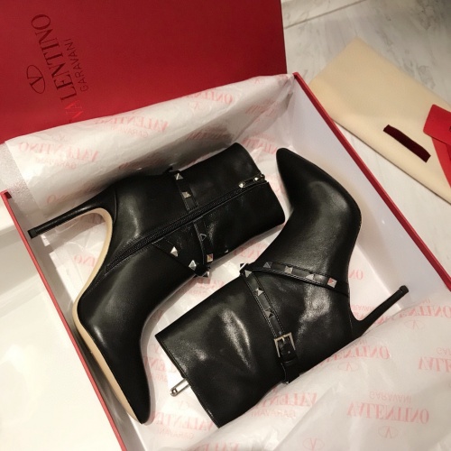 Replica Valentino Boots For Women #1025325 $130.00 USD for Wholesale