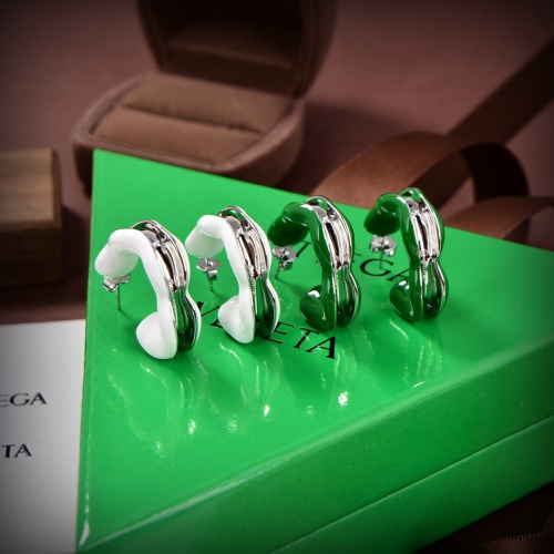 Replica Bottega Veneta Earrings For Women #1025453 $27.00 USD for Wholesale