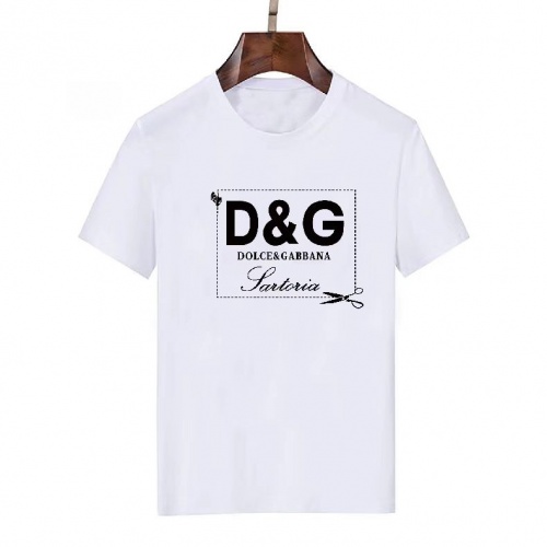 Replica Dolce &amp; Gabbana D&amp;G T-Shirts Short Sleeved For Men #1025504, $23.00 USD, [ITEM#1025504], Replica Dolce &amp; Gabbana D&amp;G T-Shirts outlet from China