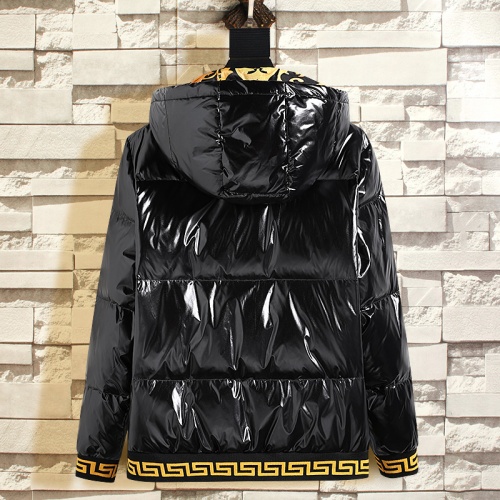 Replica Versace Down Coat Long Sleeved For Men #1025548 $108.00 USD for Wholesale