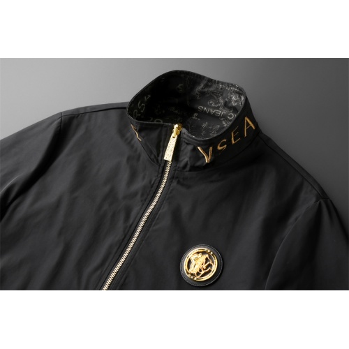 Replica Versace Jackets Long Sleeved For Men #1025892 $68.00 USD for Wholesale