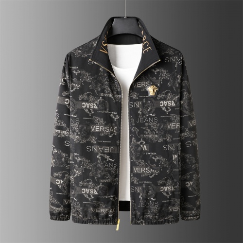 Replica Versace Jackets Long Sleeved For Men #1025893, $68.00 USD, [ITEM#1025893], Replica Versace Jackets outlet from China