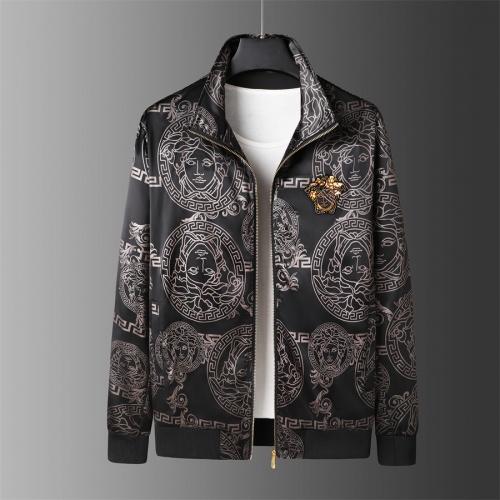 Replica Versace Jackets Long Sleeved For Men #1025894, $68.00 USD, [ITEM#1025894], Replica Versace Jackets outlet from China