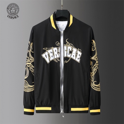 Replica Versace Jackets Long Sleeved For Men #1025902, $72.00 USD, [ITEM#1025902], Replica Versace Jackets outlet from China
