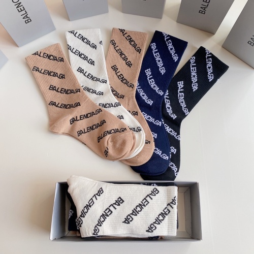 Replica Balenciaga Socks #1025941 $27.00 USD for Wholesale