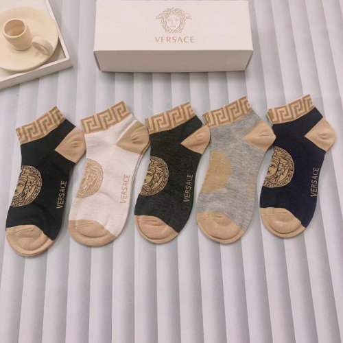 Replica Versace Socks #1025944, $27.00 USD, [ITEM#1025944], Replica Versace Socks outlet from China