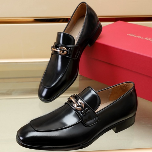 Replica Salvatore Ferragamo Leather Shoes For Men #1026022, $125.00 USD, [ITEM#1026022], Replica Salvatore Ferragamo Leather Shoes outlet from China