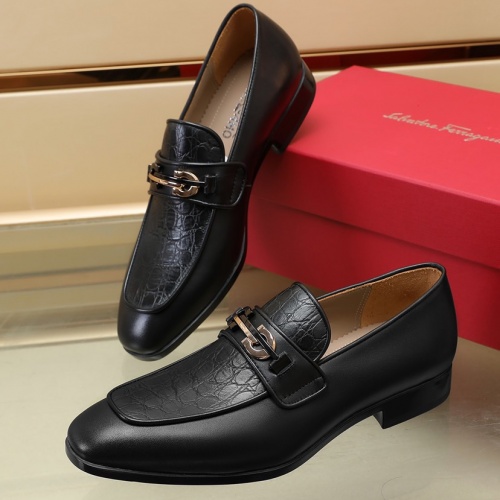 Replica Salvatore Ferragamo Leather Shoes For Men #1026026, $125.00 USD, [ITEM#1026026], Replica Salvatore Ferragamo Leather Shoes outlet from China