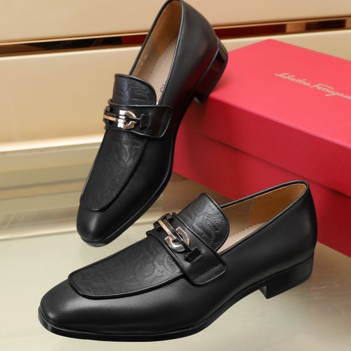 Replica Salvatore Ferragamo Leather Shoes For Men #1026027, $125.00 USD, [ITEM#1026027], Replica Salvatore Ferragamo Leather Shoes outlet from China