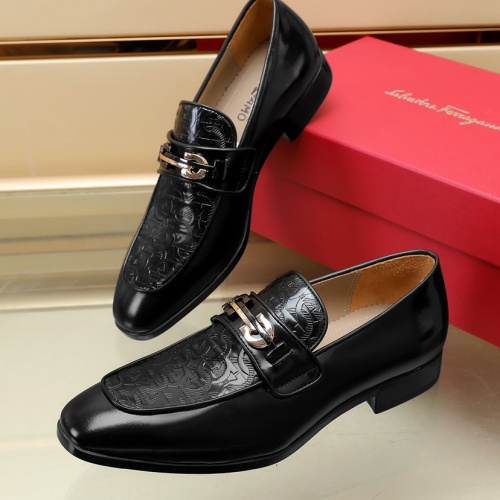 Replica Salvatore Ferragamo Leather Shoes For Men #1026028, $125.00 USD, [ITEM#1026028], Replica Salvatore Ferragamo Leather Shoes outlet from China