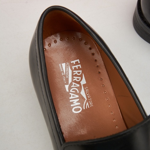 Replica Salvatore Ferragamo Leather Shoes For Men #1026033 $80.00 USD for Wholesale