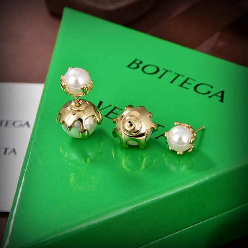 Replica Bottega Veneta Earrings For Women #1026421 $27.00 USD for Wholesale