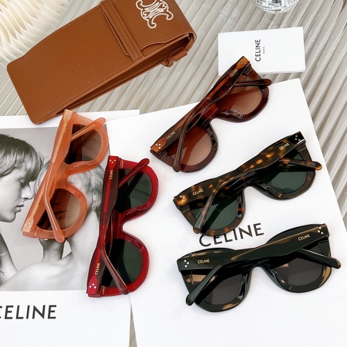 Replica Celine AAA Quality Sunglasses #1026445 $52.00 USD for Wholesale