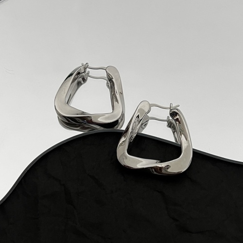 Replica Bottega Veneta Earrings For Women #1026525 $38.00 USD for Wholesale