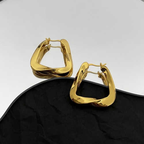 Replica Bottega Veneta Earrings For Women #1026526 $38.00 USD for Wholesale
