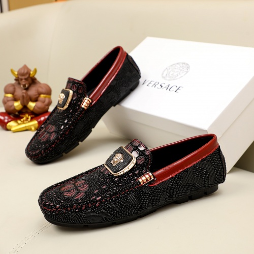 Replica Versace Leather Shoes For Men #1026894, $68.00 USD, [ITEM#1026894], Replica Versace Leather Shoes outlet from China