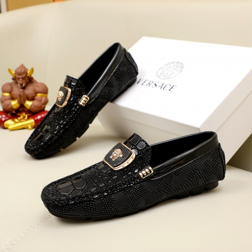 Replica Versace Leather Shoes For Men #1026895, $68.00 USD, [ITEM#1026895], Replica Versace Leather Shoes outlet from China