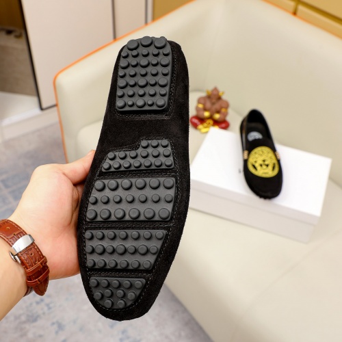 Replica Versace Leather Shoes For Men #1026897 $68.00 USD for Wholesale