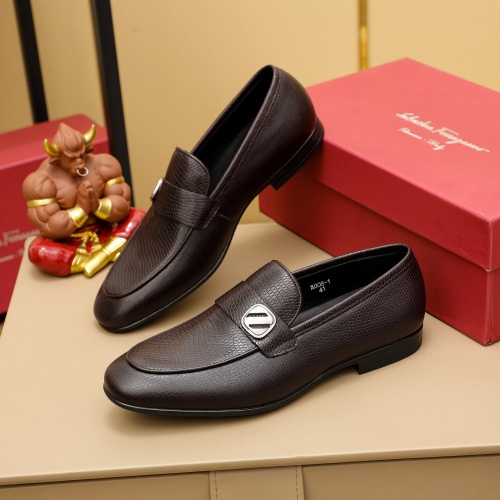 Replica Salvatore Ferragamo Leather Shoes For Men #1026906, $80.00 USD, [ITEM#1026906], Replica Salvatore Ferragamo Leather Shoes outlet from China