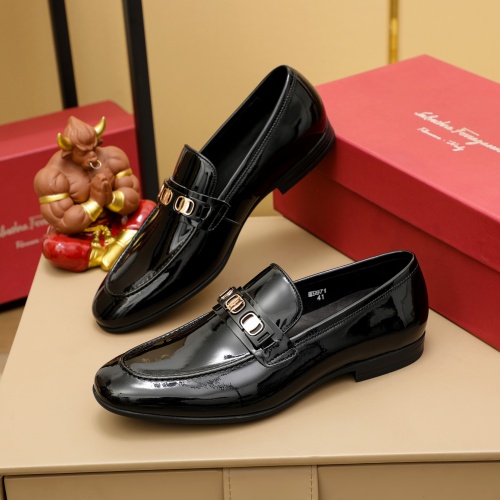Replica Salvatore Ferragamo Leather Shoes For Men #1026910, $80.00 USD, [ITEM#1026910], Replica Salvatore Ferragamo Leather Shoes outlet from China