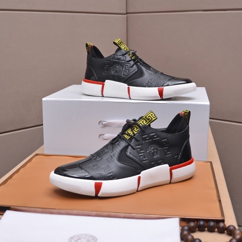 Replica Versace Casual Shoes For Men #1026958 $82.00 USD for Wholesale