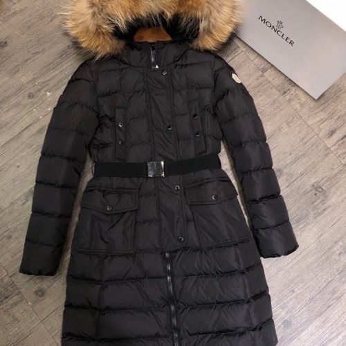 Replica Moncler Down Feather Coat Long Sleeved For Women #1027031, $247.93 USD, [ITEM#1027031], Replica Moncler Down Feather Coat outlet from China